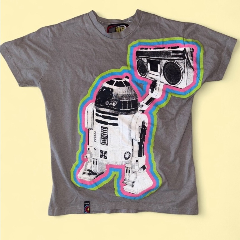 Rvolver R2-D2 Neon Youth Graphic Tee